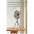 Mini Portable Cooling Fan 360 Degree Rotating 3 Speed Wireless Remote Control Air Cooler With Tripod Black   Remote Control