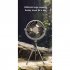 Mini Portable Cooling Fan 360 Degree Rotating 3 Speed Wireless Remote Control Air Cooler With Tripod Black   Remote Control