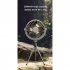 Mini Portable Cooling Fan 360 Degree Rotating 3 Speed Wireless Remote Control Air Cooler With Tripod Black   Remote Control