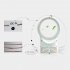 Mini Portable Desktop Bladeless Fan Cute No Fan Leaf Cooler Cooling Fan for Office Study
