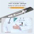 Mini Portable Led Flashlight with Pen Clip USB Rechargeable Working Lamps Cob Pen Light Red