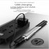Mini Portable Led Flashlight with Pen Clip USB Rechargeable Working Lamps Cob Pen Light Red