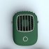 Mini Portable Pocket Fan USB Charging Outdoor Travel Neck Hanging Cooling Fan green fan