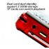 Mini Portable Radio Handheld Digital FM USB TF MP3 Lithium Battery Powered Player Speaker red