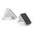 Mini Portable Wireless N Router with 2 4GHz frequency and two LAN Ports is powered via the wall socket