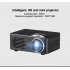 Mini Projector LCD LED Portable Projector Home Theatre Cinema Video Media Player Black AU Plug
