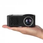 Mini Projector LCD LED Portable Projector Home Theatre Cinema Video Media Player Black EU Plug