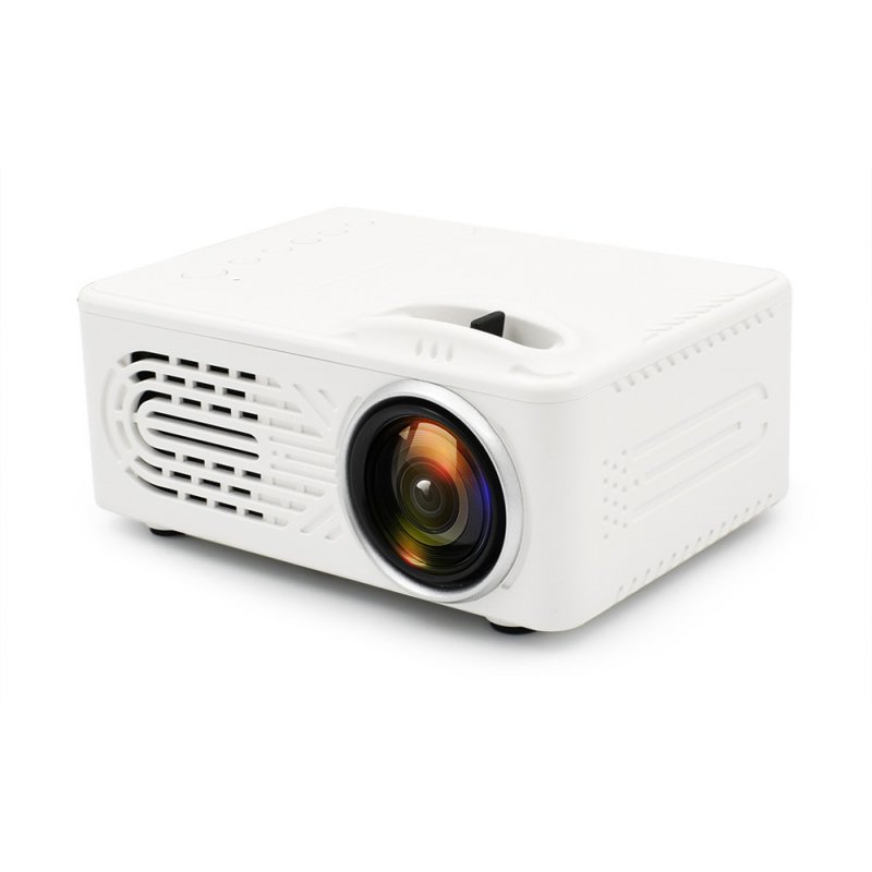 Mini Portable Projector-White EU Plug