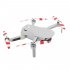 Mini Propeller Set for DJI Mavic Drone Quieter Flight and Powerful Thrust Remote Control Plane Spare Accessories Red and white