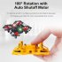 Mini RC Drone 2 4G Gesture Sensing Throw Flying Self Stabilization 2 In 1 Remote Control Quadcopter Toys Yellow