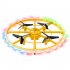 Mini RC Drone with LED Light Smart Altitude Hold Obstacle Avoidance Remote Control Quadcopter Green Foam