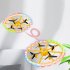 Mini RC Drone with LED Light Smart Altitude Hold Obstacle Avoidance Remote Control Quadcopter Green Foam