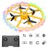 Mini RC Drone with LED Light Smart Altitude Hold Obstacle Avoidance Remote Control Quadcopter Green Foam