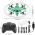 Mini RC Drone with LED Light 2 4g 360 Degree Rotation Headless Mode Fixed Altitude Remote Control Quadcopter Black
