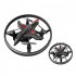 Mini RC Drone with LED Light 2 4g 360 Degree Rotation Headless Mode Fixed Altitude Remote Control Quadcopter Black