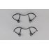 Mini RC Quadcopter Drone Frame Blade Fan Propellers Accessories for S9 S9HW3MPJ