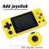 Mini RETRO GAME Rocker Nostalgia Palm Game Machine FC yellow