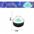 Mini RGB Light USB Rechargable Voice Activated Rotating Car Disco Stage Party Magic Lamp charging