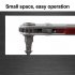 Mini Ratchet Wrench Portable Two way Adjustable Ratchet Screwdriver Drill Bits Tool bend