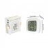 Mini Reptile Temperature Humidity Meter    1        5  High Accuracy Digial Display Battery Powered Thermometer Hygrometer For Pet Rearing Box YS26 White