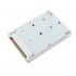 Mini SATA mSATA SSD to 44pin IDE Adapter with Case As 2 5  HDD white