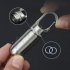 Mini Sealed Storage Pill Box Medicine Tablet Container Organizer Stainless Steel Waterproof Outdoor Traval First Aid Pill Case small