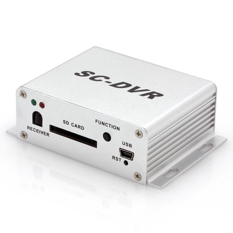Mini Security DVR w/ SD Card Recording