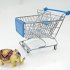 Mini Shopping Cart Toy Home Decoration Storage Tool