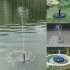 Mini Solar Floating Water Fountain for Garden Pool Pond Decoration