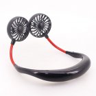 Mini Sport Hanging Neck Air Cooler Fan Black