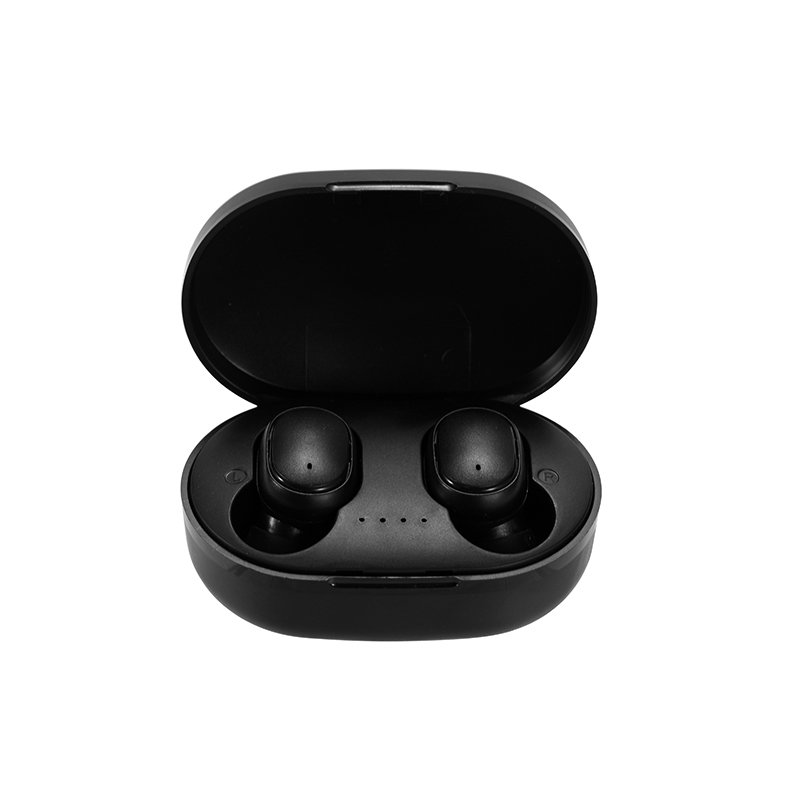 Mini Sports A6s Bluetooth-compatible  Earphones Wireless Headset Digital Display Noise Canceling Waterproof For Mobile Phone black