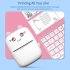 Mini Thermal  Printer Portable Wireless Bluetooth 200dpi Label Printer Memo Problem Printer 10 rolls Label printing paper
