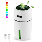 Mini USB <span style='color:#F7840C'>Air</span> Humidifier Aroma Diffuser Car Essential Oil <span style='color:#F7840C'>Air</span> <span style='color:#F7840C'>Purifier</span> with LED white