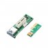 Mini USB Cable and SATA Cable PCI E X1 Extension Cable PCIE 1X Expansion Riser Card 90  Right Angle