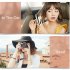 Mini USB Cordless Hair Straightener Travel Flat Irons Portable Wireless Straightening Hair Iron   Black