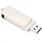 Mini USB Flash Disk Voice Recorder Rechargeable Spy Hidden Audio Recorder Silver 32gb T6 Recorder