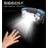 Mini USB Rechargeable LED Head Lamp Waterproof Sensor LED Head Light Lamp Outdoor Camping Flashlight black