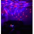 Mini USB Sound controlled RGB Magic Ball Lamp for Car DJ Stage Android Apple Phone Black   USB connector