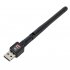 Mini USB Wifi Adapter 150Mbps 2dB WiFi Dongle MT7601 Wi fi Receiver Wireless Network Card 802 11b n g High Speed Wifi Ethernet black