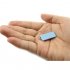 Mini USB flash drive for maximum carrying convenience 