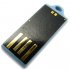 Mini USB flash drive for maximum carrying convenience 
