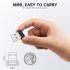 Mini Usb Mouse Touch Automatic Computer Anti sleep Mouse Mover Awake Keeps Simulate Device Driver Free black   adapter