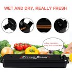 Mini Vacuum Sealer Home Automatic Food Sealer Packing Machine with 15 Bags for Food Preservation US plug + 15 bags