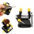 Mini Vise Aluminum Alloy DIY Jewelries Craft Mould Fixed Repair Hand Tool Micro carving Vise With Suction Cup For Polishing  Grinding  Detailing  Drilling  Carv