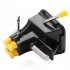 Mini Vise Aluminum Alloy DIY Jewelries Craft Mould Fixed Repair Hand Tool Micro carving Vise With Suction Cup For Polishing  Grinding  Detailing  Drilling  Carv