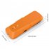 Mini Wall Detector Stud Finder 3 4 inch Depth Shockproof Waterproof Wall Scanner for Wallpaper Fabric Orange