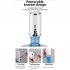 Mini Water Pump Dispenser Portable Usb Rechargeable Smart Wireless Automatic Water Bottle Pump YSY A Silver