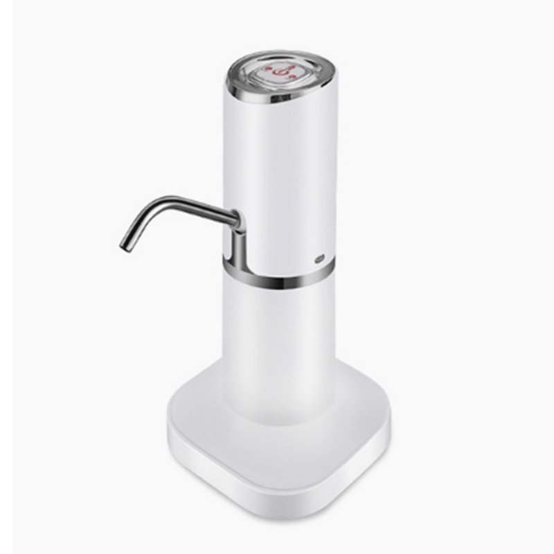 Mini Water Pump Dispenser Portable Usb Rechargeable Smart Wireless Automatic Water Bottle Pump YSY-A Silver