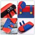 Mini Wear resistant Portable Storage Bag Carrying Case for Switch Game Console red
