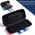 Mini Wear resistant Portable Storage Bag Carrying Case for Switch Game Console red
